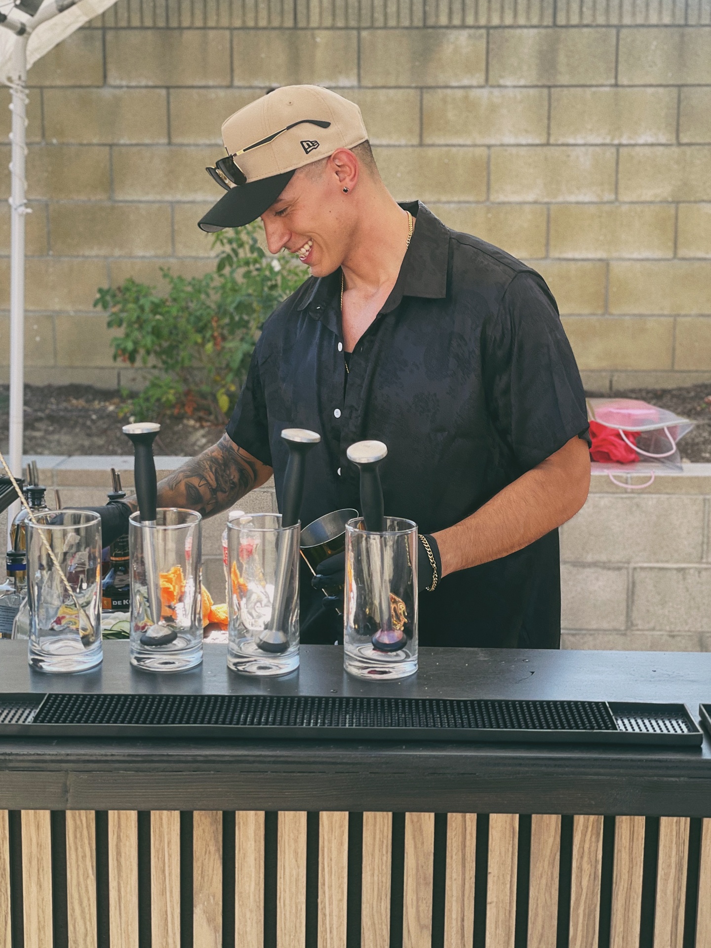 Black Label founder and lead bartender